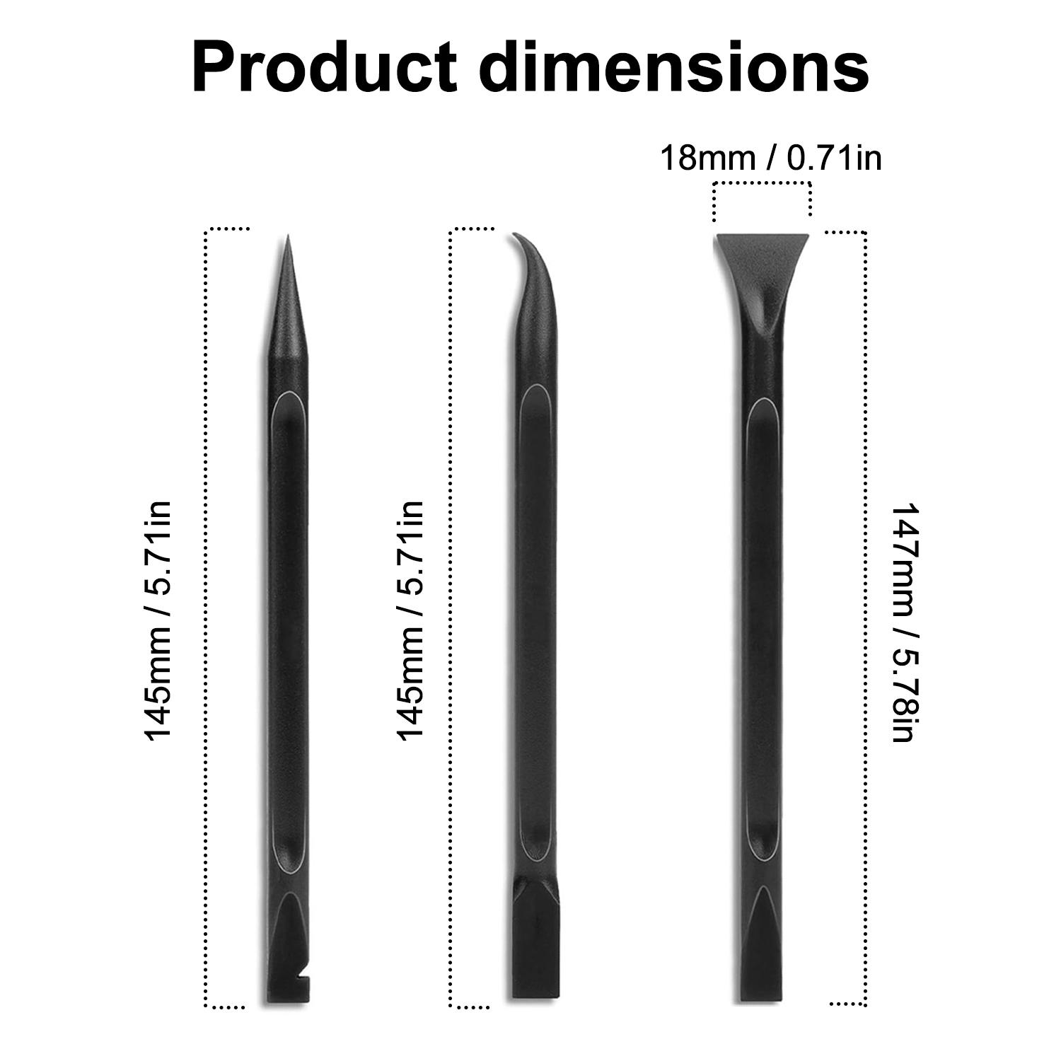 Scraper Small Plastic Scraper Tool, Multi-Purpose Scraper Non-Scratch Cleaning Tool, Used in Narrow Spaces and Gaps, Perfect for Removing Oil Stains, Labels, Food, Dirt, Paint, Etc. (6pcs)#MothersDayGift #GiftsForHer