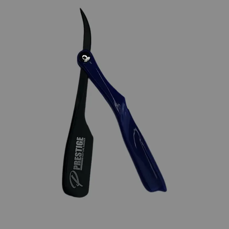PRESTIGE BLACK & BLUE RAZOR HOLDER PRESTIGE BLACK & BLUE RAZOR HOLDER