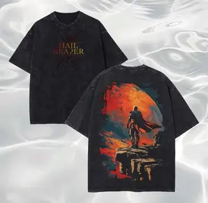 Made In USA, Vintage Fantasy Book Character Graphic Print Tshirt, Magical Reader Book Lover Apparel, Bookish Literature Gift For Women Men Readers, Cotton Womenswear Graphic Top