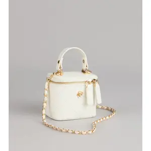 Sweet Details Quilted Mini Handle Crossbody