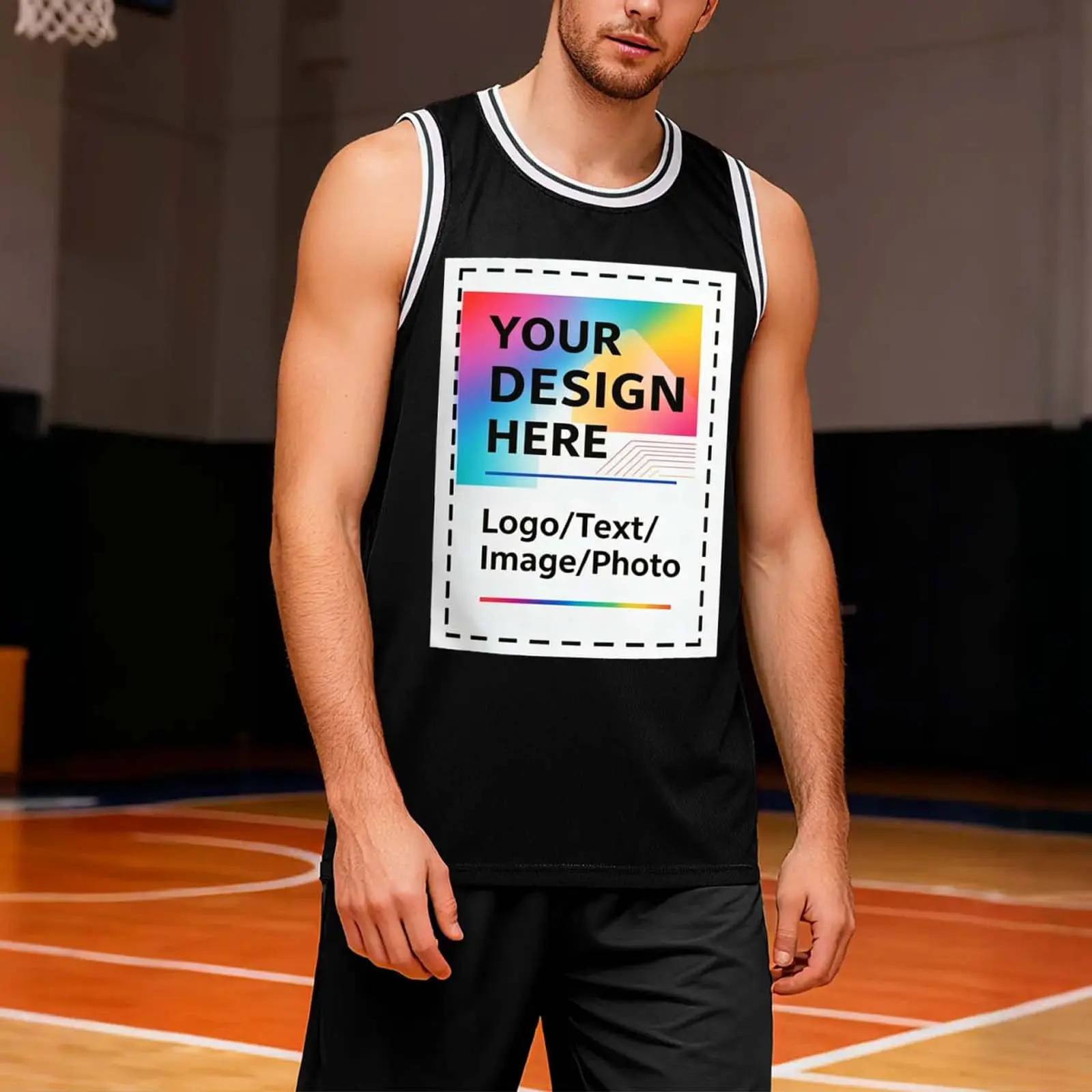 Custom Reversible Basketball Jerseys Men Youth, Personalized Sports Shirts Team Uniforms Printed Name Logo Number Front Back Print