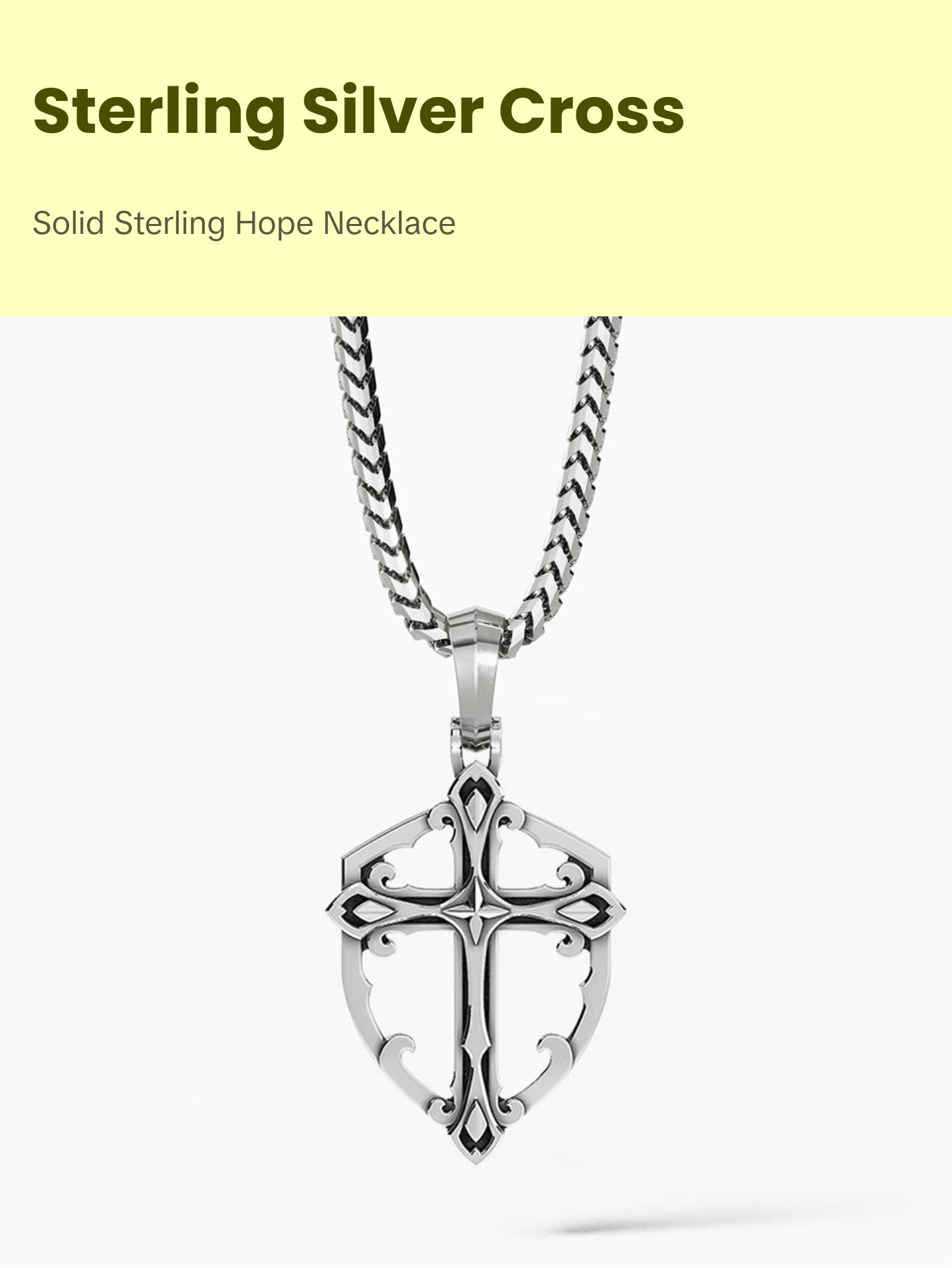 Covenant, Silver Cross Pendant