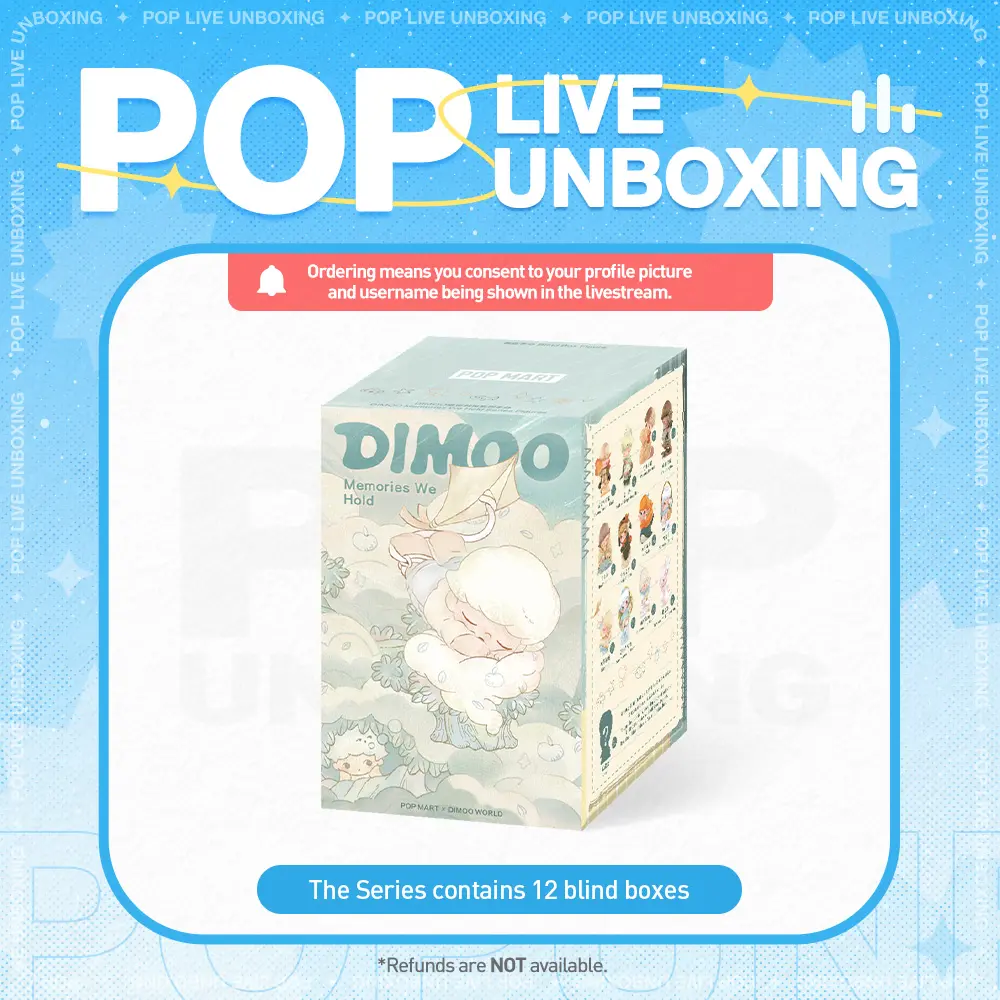 [POP NOW]DIMOO Memories We Hold Series Figures POP MART