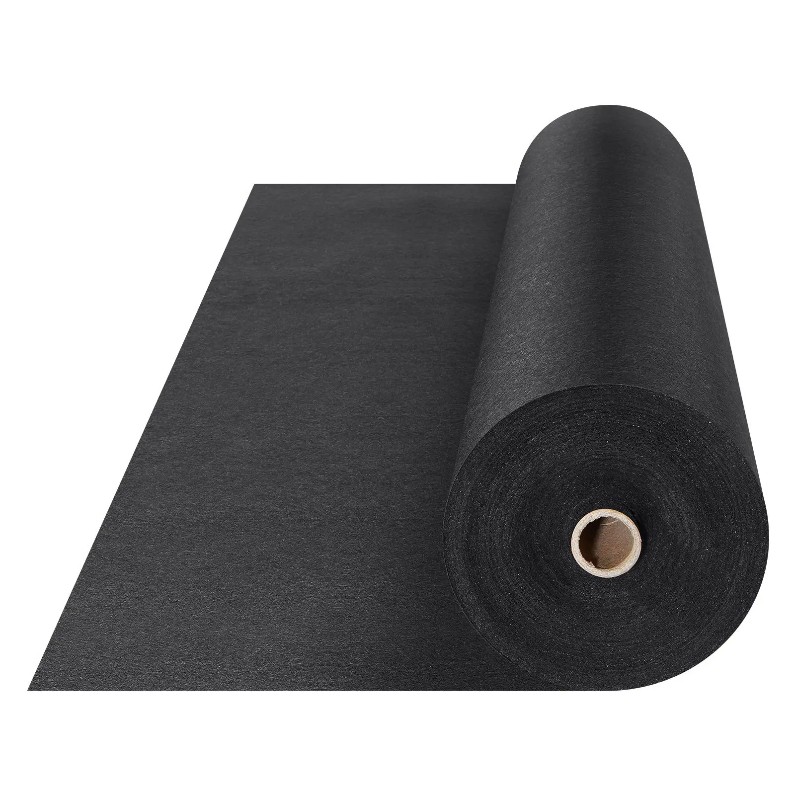 【FathersDayGift】VEVOR Driveway Fabric,  , 3x100FT Non Woven Geotextile Fabric for Landscaping, Heavy Duty Garden Weed Barrier Fabric, 4OZ Landscape Fabric, French Drains Drainage Fabric, Ground Cover Weed Control Fabric