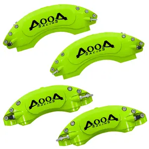 AOOA Racing Caliper Covers Aluminum Brake Caliper Covers Fit for Infiniti Q50 (front and rear)