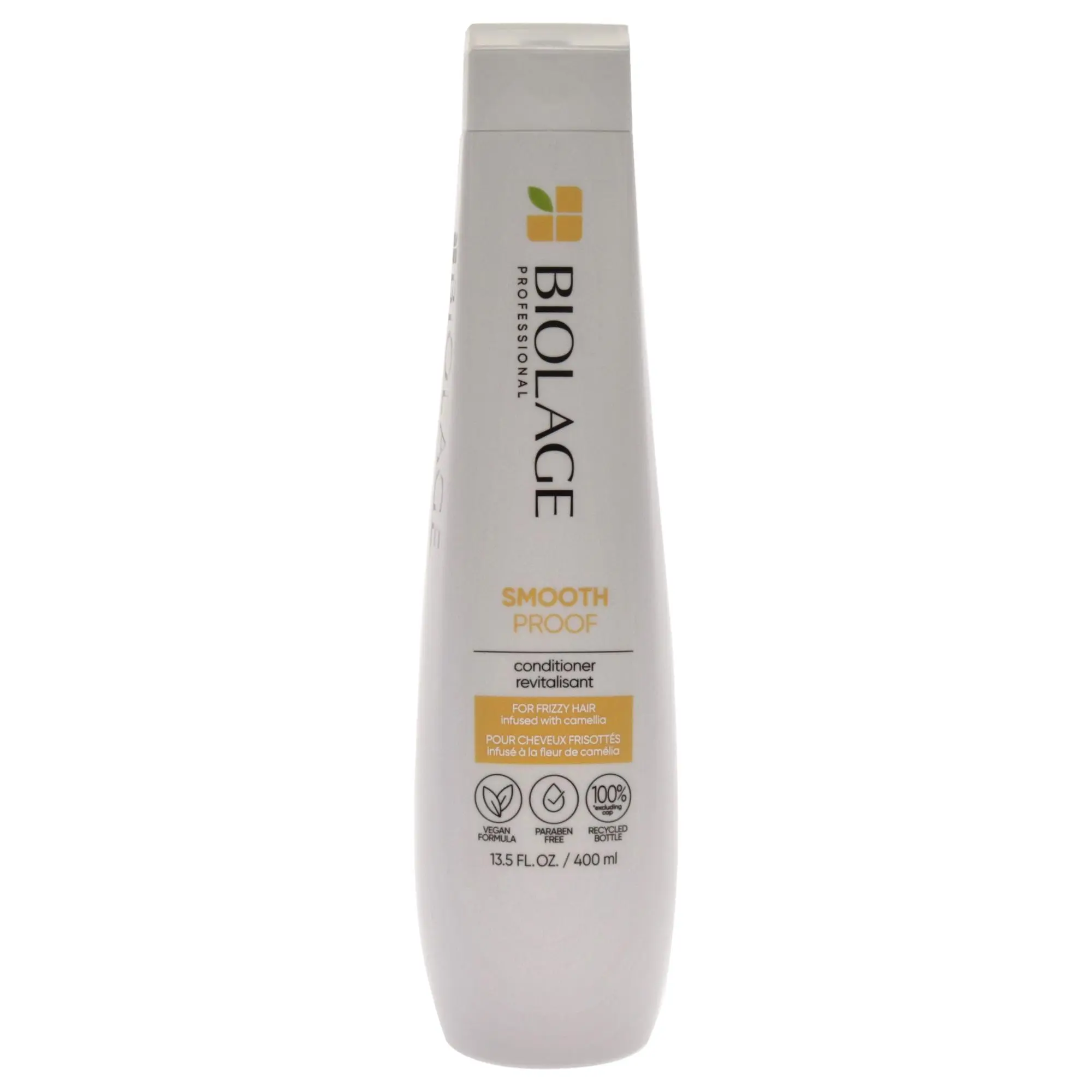 Matrix Biolage SmoothProof Haircare Conditioner - Unisex, 13.5 fl oz, Damp Apply for All Types, Single Bottle, Manages Frizz, Smooths Hair