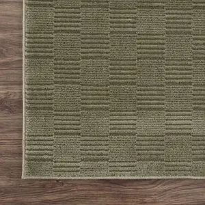 Kazuma Green Area Rug