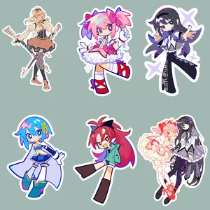 Madoka Magica Girl Sticker Collection