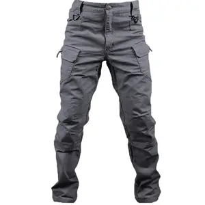 HOMUG Men's Lightweight Cargo Pants – Sturdy and durable, featuring large-capacity zippered pockets and straight-cut hems. Available in multiple colors, they are ideal for spring and autumn wear.