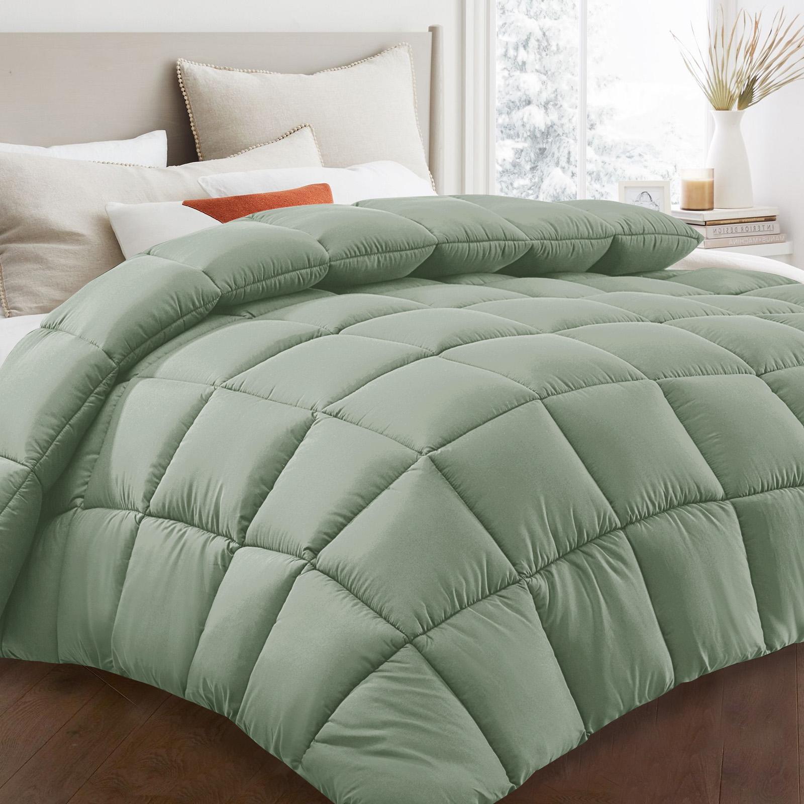 Comforter - Down Alternative Bed Comforters  for All Season - Machine Washable