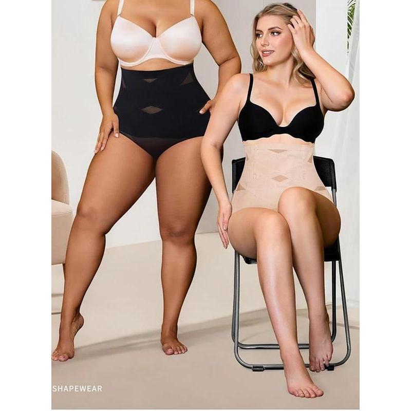 Women's Tummy Control Waist Trainer Panties Compression Underwear High Waisted Shapewear Body Shaper Stomach Girdle Panty Seamless Postpartum