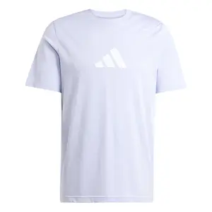 adidas Mens Aeroready Category Graphic Crew Neck Short Sleeve Casual Tops Casual - Purple