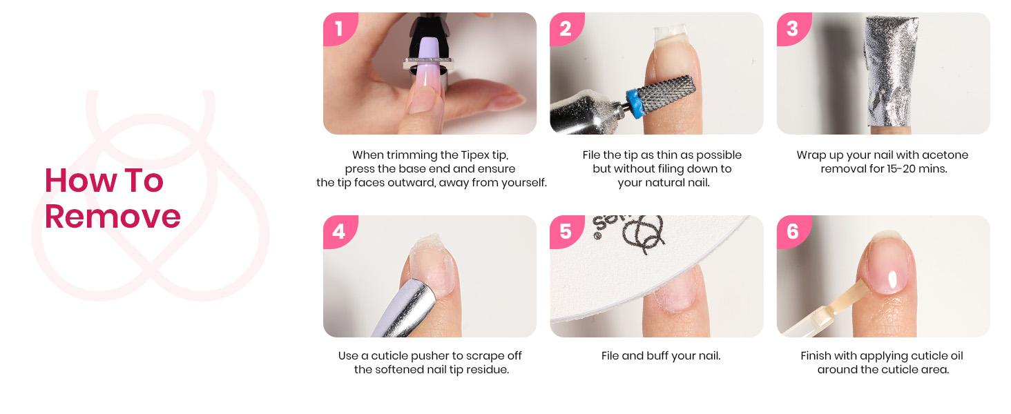 Beetles Tipex 2.0 Tipex Lite Apex Nail Extension Tips  Almond/Coffin/Square/Oval/Stiletto/Squaoval Shape Thick Acrylic Nail Flat Nails Manicure Gel press ons Nail Art DIY Nails Art Fall Nail Halloween Nail Black Friday Winter Nail Christmas Gift