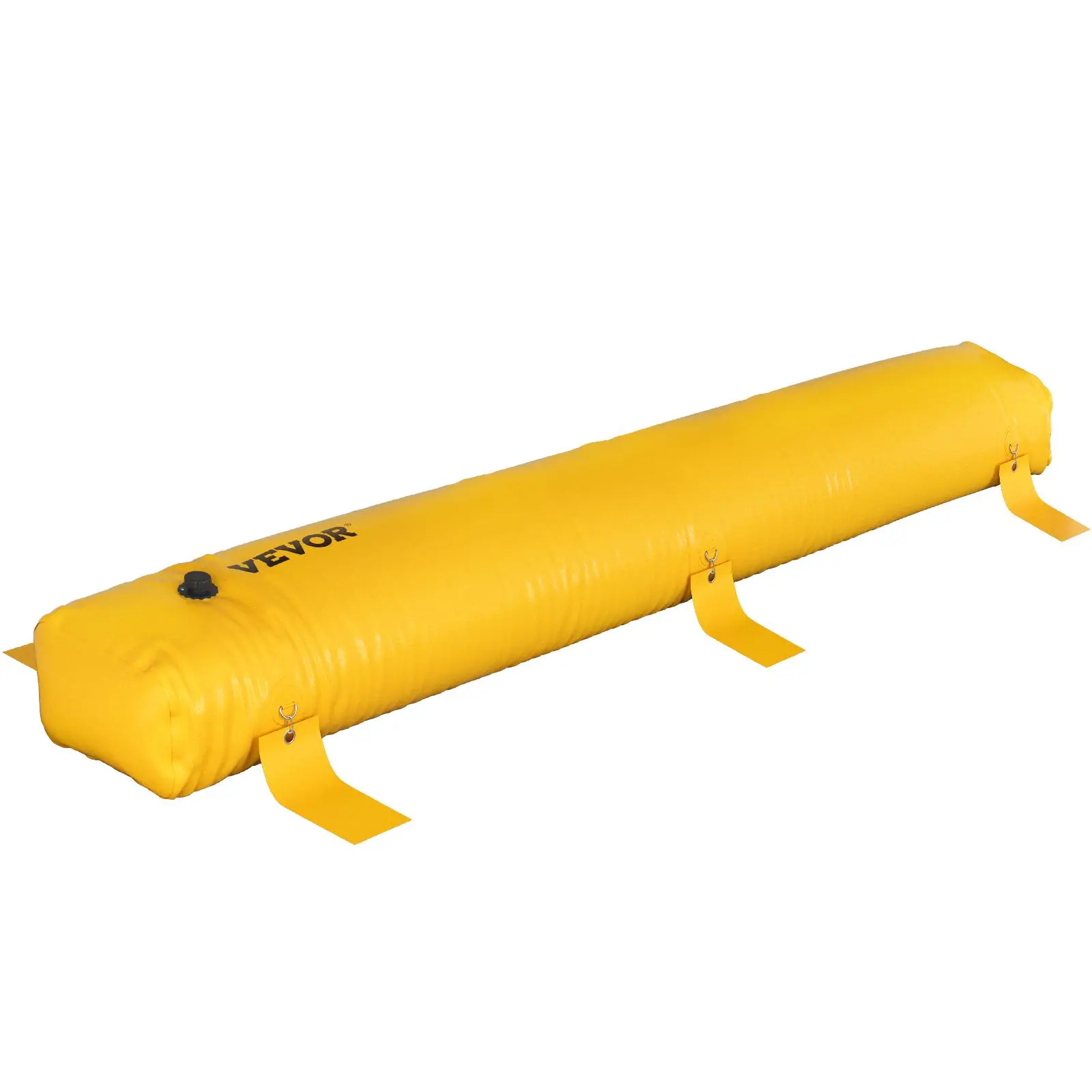 【FathersDayGift】VEVOR Flood Barrier,  12 ft Length x 12 in Height Sandbag Alternative, Water Barrier for Flooding with Great Waterproof Effect, Reusable PVC Water Diversion Tubes, Flood Barriers for Home, Door, Garage