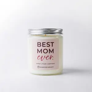 Best Mom Ever | 7 oz Classic Candle | Mother's Day Exclusive | Milkhouse Candle Company | holiday candle