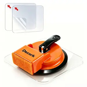 Heavy Duty Floor Gap Fixer Tool | Laminate & Vinyl Gap Closer | Suction Cup Puller with Reusable Pads