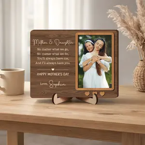 Mother's Day Gift from Daughter, Mother's Day Gift for Mom Picture Frame, Mother's Day Gift Idea, Meaningful Gifts, Mom Daughter Photo Frame, Mother's Day Gifts