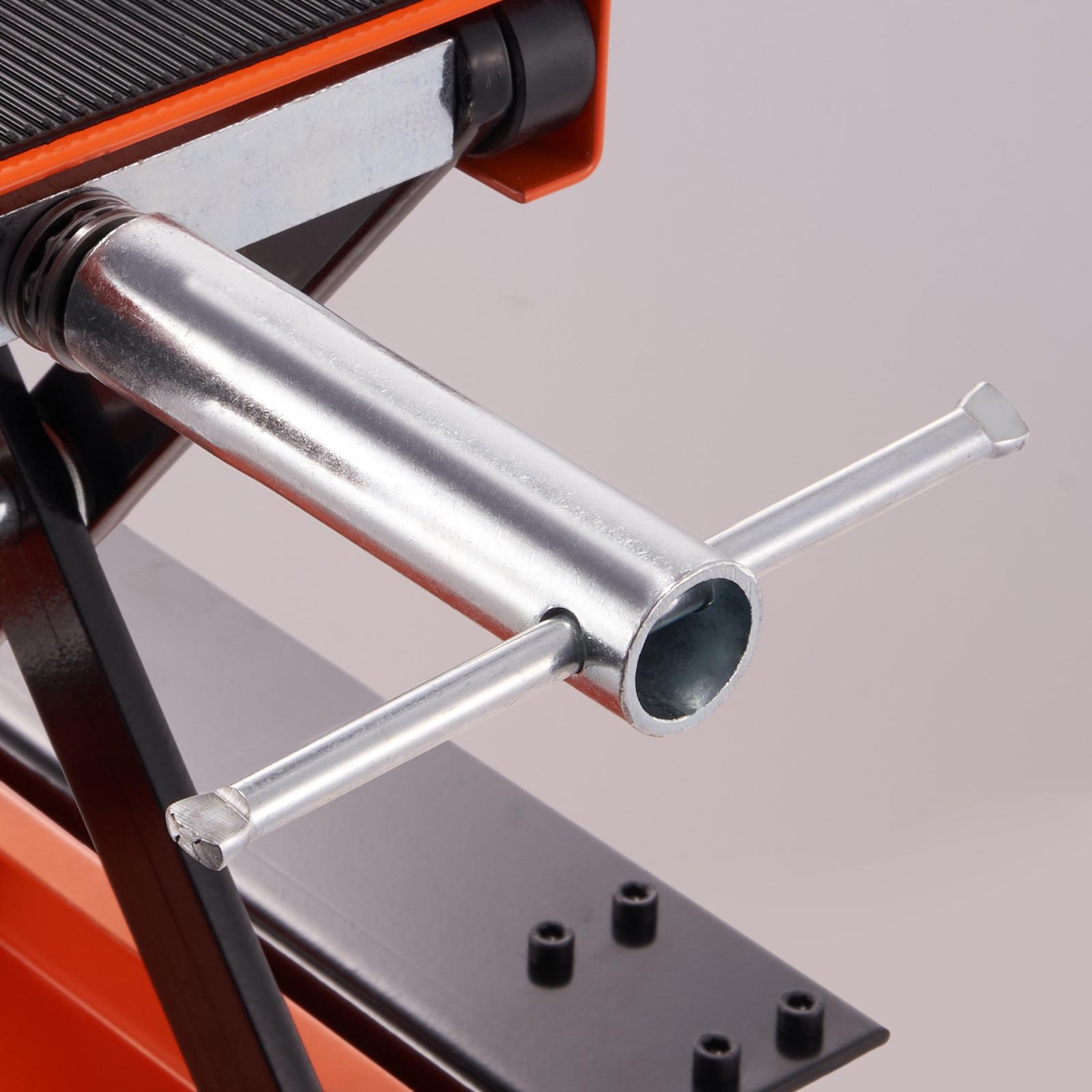 VEVOR Motorcycle Lift, TikTokShopBlackFriday, 1100 LBS Motorcycle Lift ATV Scissor Lift Jack with Dolly & Hand Crank, Center Hoist Crank Stand with Wide Deck & Tool Tray for Street Bikes, Cruiser Bikes, Touring Motorcycles VEVOR Motorcycle Lift, TikTokShopBlackFriday, 1100 LBS Motorcycle Lift ATV Scissor Lift Jack with Dolly & Hand Crank, Center Hoist Crank Stand with Wide Deck & Tool Tray for Street Bikes, Cruiser Bikes, Touring Motorcycles