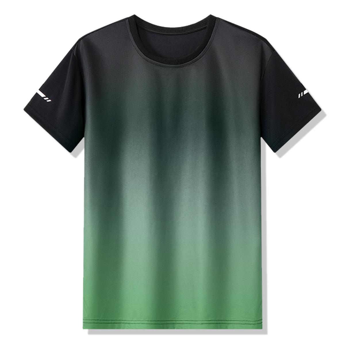 6-piece running sports T-shirts, short-sleeved moisture-wicking and quick-drying tops, suitable for fitness, casual wear and hiking trips, available in multiple colors