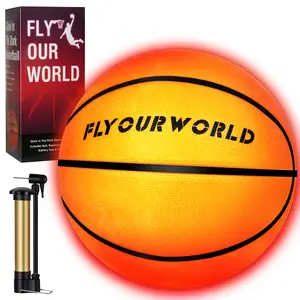 LED Basketball, Official Size 7, For Night Play, Gift for Men and Kids