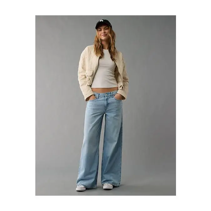 AE Low-Rise Baggy Ultra Wide-Leg Jean AE Low-Rise Baggy Ultra Wide-Leg Jean