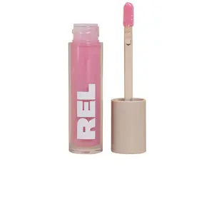 REL Beauty Glossy Lip Oil, Wave Shade, Hydrating Lip Gloss for Makeup Looks