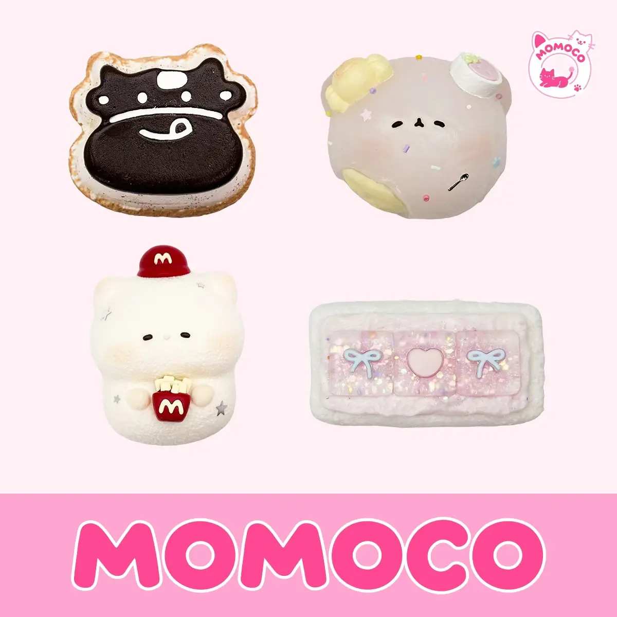 [MoMoCo Squishy Toy] Ice Butter Series – Soft & Squishy Texture, Safe Materials, Perfect for Gifting & Stress Relief