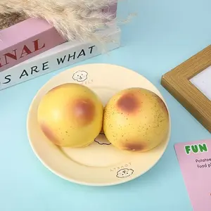 Potato-shaped Stress Relief Toy, Sensory Squishy Toy, Outer Shell Stress Ball, Squeeze Ball Focus Toy, Suitable for Adults & Kids, Perfect Holiday Gift & Cute Present