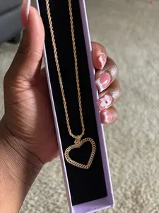 Open Heart Necklace
