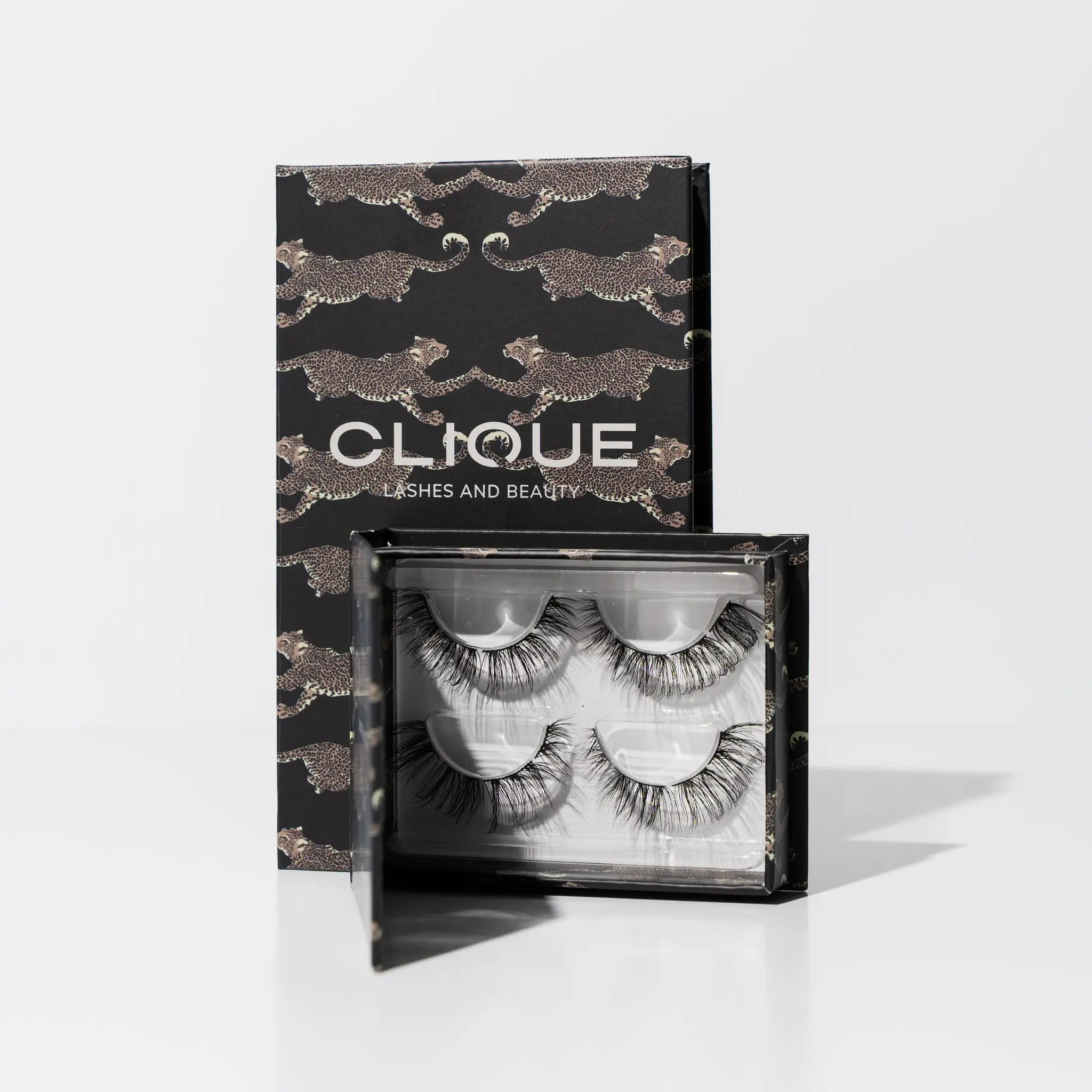 MINX Cat Eye Eyelash Extensions, DIY At-Home Volume Lash Clusters, Cosmetic Fake Eyelashes for Makeup, Dramatic Lashes