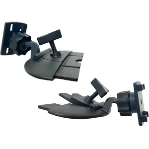 360° Rotating CD Mount for CarPlay Screen Secure 4-Button Lock GPS Monitor Compatible