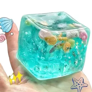 New 3D Cartoon Stress Relief Toy, Realistic Cube Squeeze Toy, Infinite Flip Cube Stress Relief, Anxiety & Fidget Decompression Squeeze Toy, Valentine Easter Gift for Kids Exchange