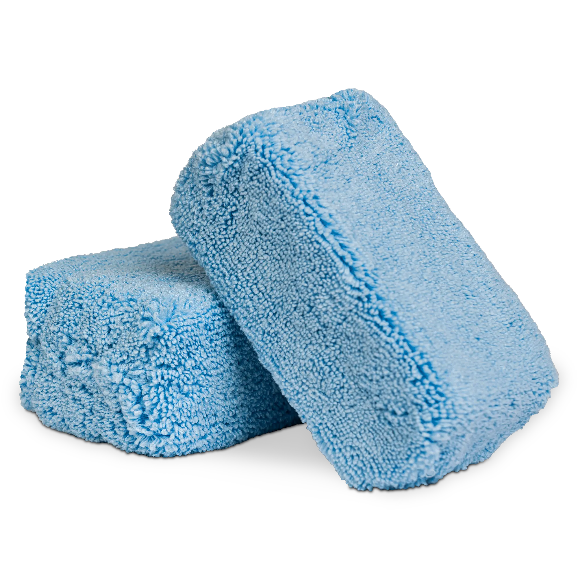 CHEMICAL GUYS Soft Brushed Microfiber Applicators - 70/30 Fiber Blend, 5x3x1.5in, Double Stitched, Scratch-Free, Plush Foam, Even Coating, Surface Cleaner, Paint-Contact Avoiding Car Detailing Accessory for Wax/Polish Buffing (For Collectors, Enthusiasts)