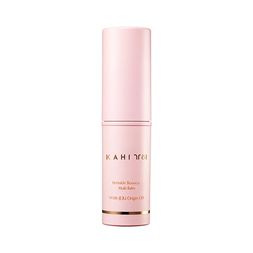 KAHI Multi Balm Stick - PDRN Collagen Wrinkle Compact Moisturizer Beauty Product, Travel Size Almond-Infused Sensitive Skin Repair for Face & Neck, Makeup Base with Salmon Collagen & Jeju Fermented Oil