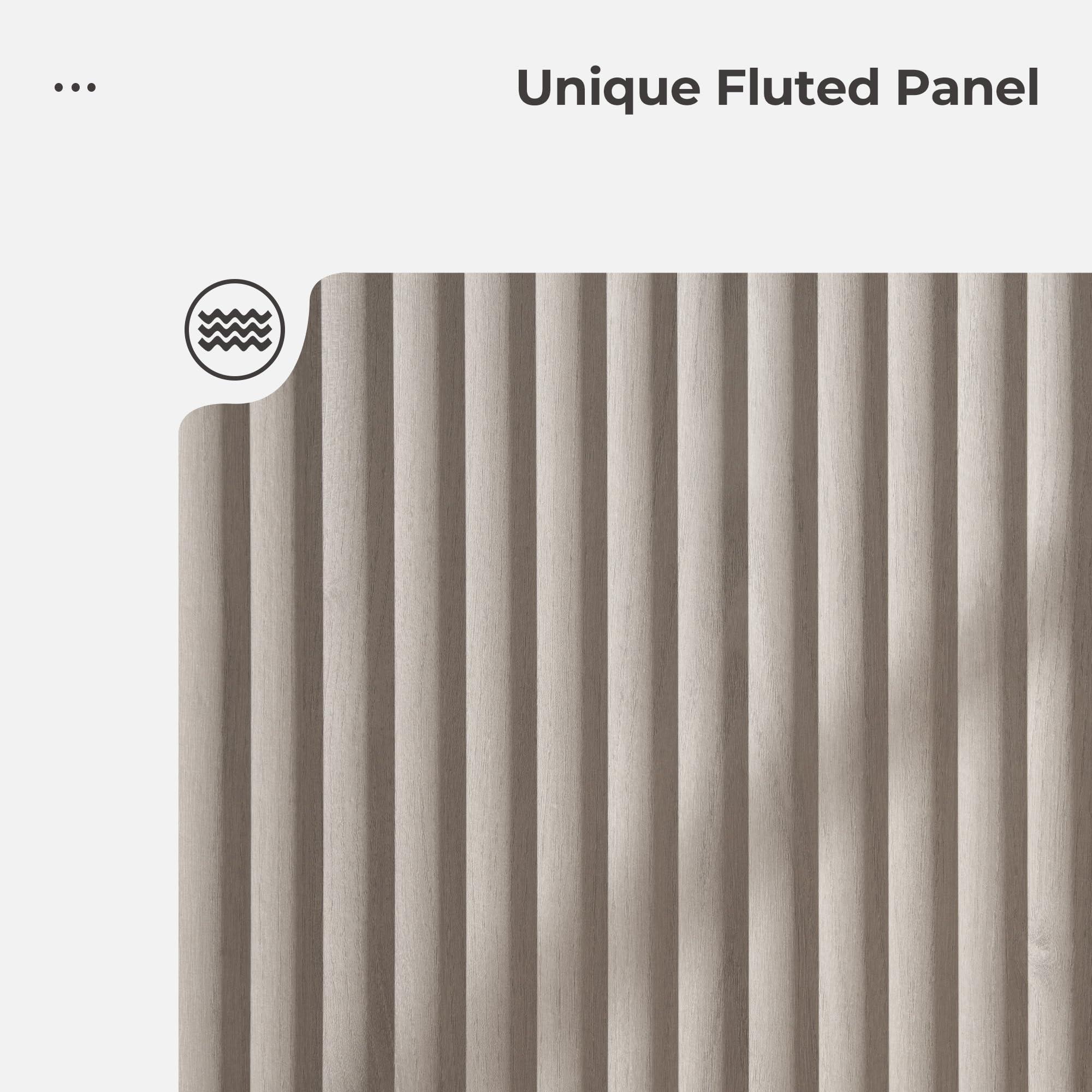 SICOTAS Dresser for Bedroom 6 Drawer Dressers & Chests of Drawers for Closet Long Large Modern TV Stand Set for Clothes Storage Fluted Wide Clothes Closet for Hallway Entryway