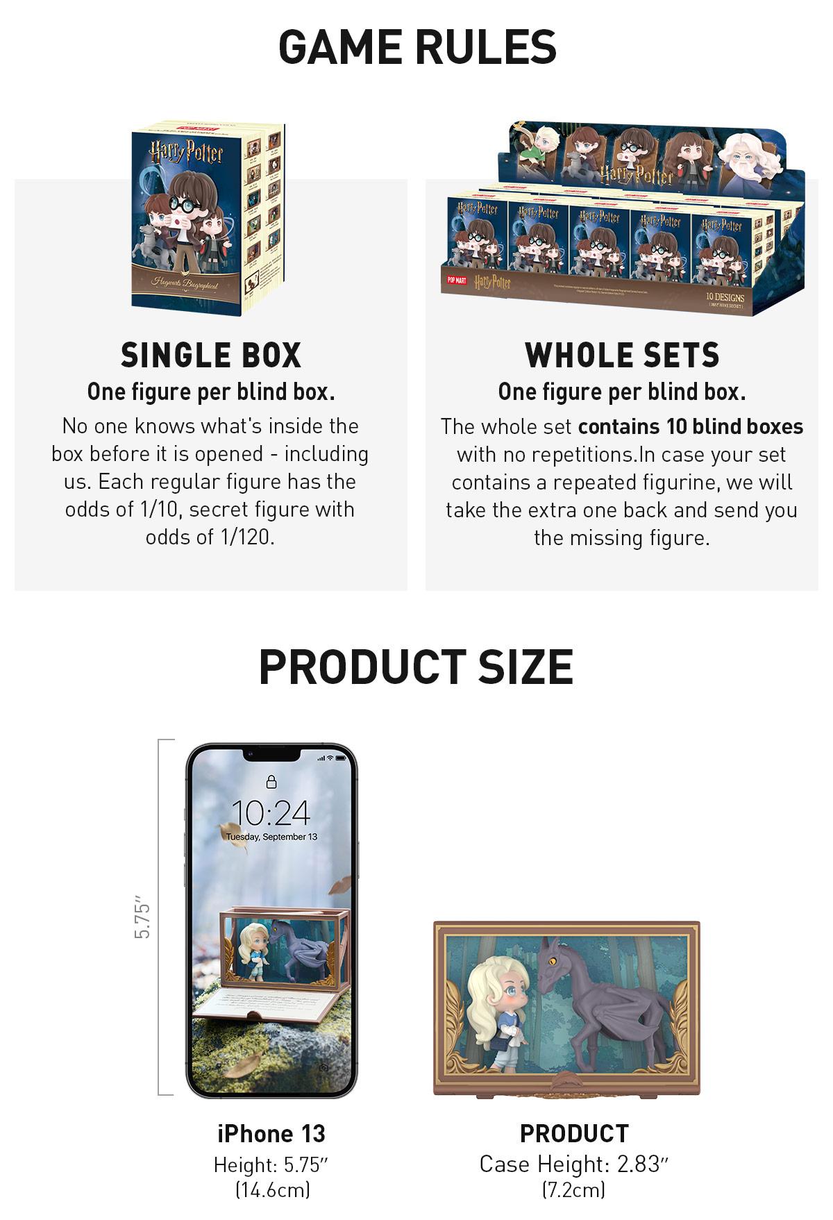 POP MART Harry Potter:Hogwarts Biographical Series Scene Sets