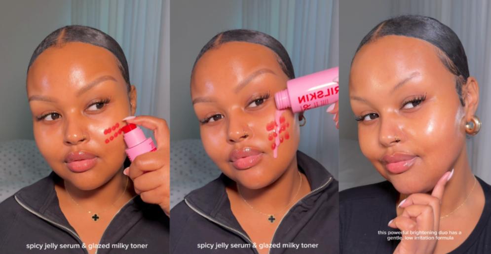 [APRILSKIN official]  TXA 99 Niacinmiade Duo with Glazed Creamy Toner + Spicy Jelly Serum | Glowy Glass Skin Pink Korean Skincare Comfort