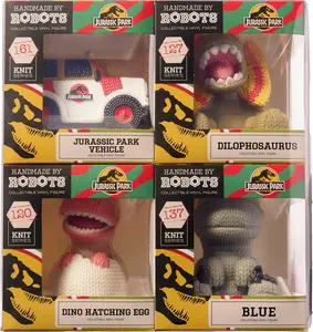 Handmade by Robots - Jurassic Park 4-Pack  [COLLECTIBLES] Vinyl Figure, Collectible