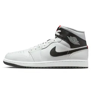 Men's Jordan 1 Mid Summit White/Black (DQ8426 109)