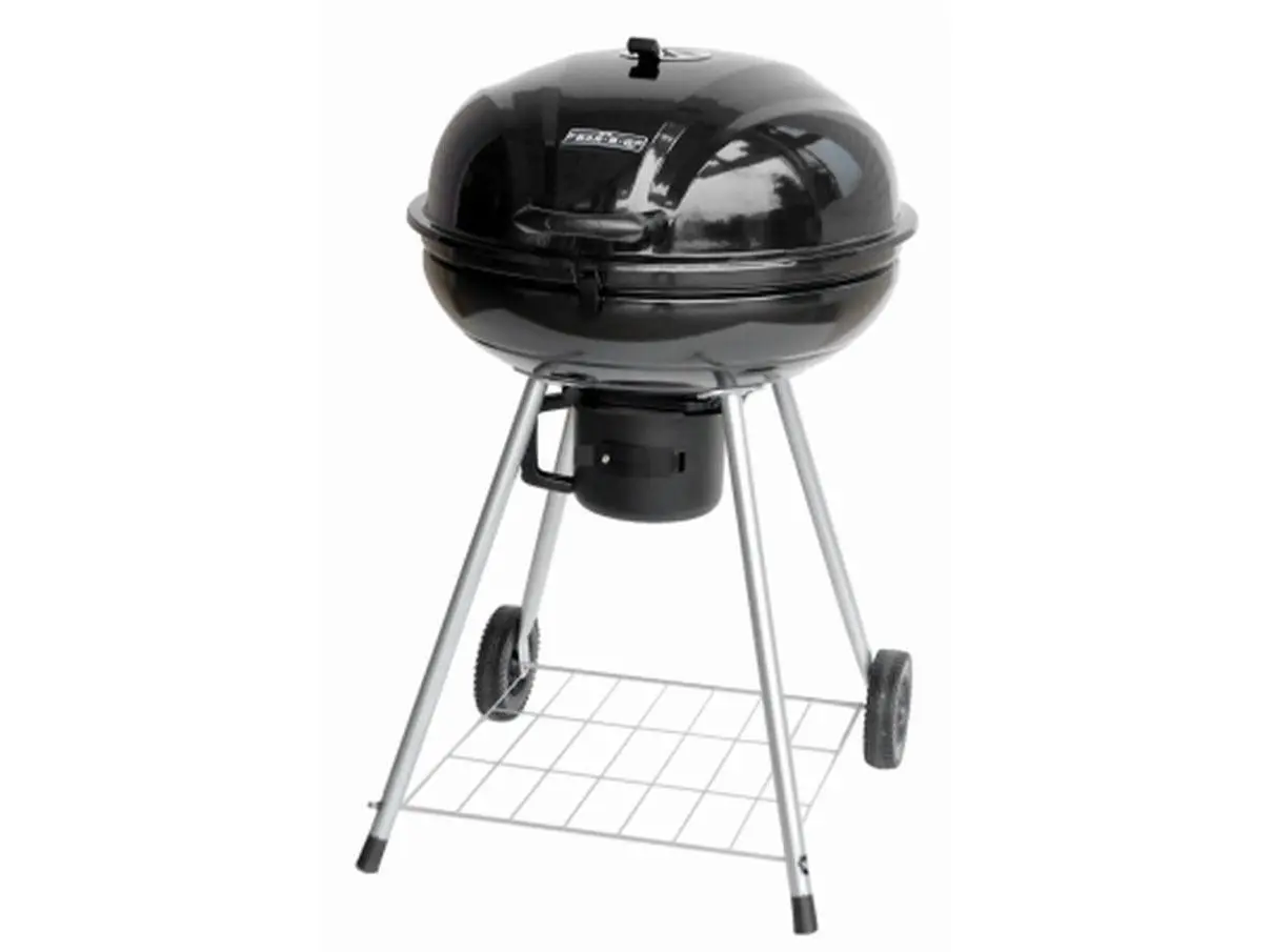 Mr. Bar B Que 22.5 in. Charcoal Kettle Grill with Rack