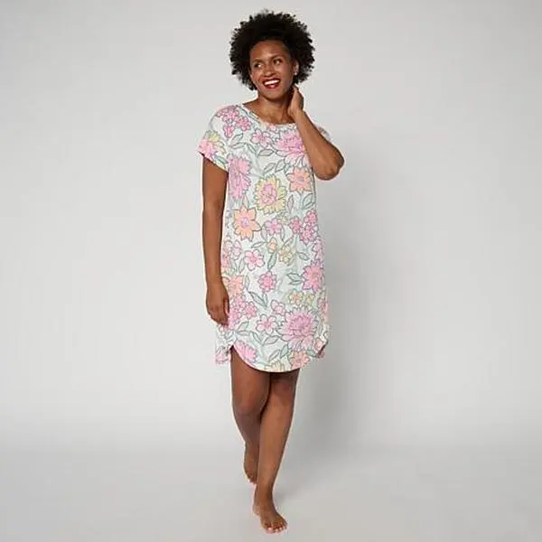 Comfort Code Heritage Jersey Dolman Sleeve Sleep Dress Comfort Code Heritage Jersey Dolman Sleeve Sleep Dress