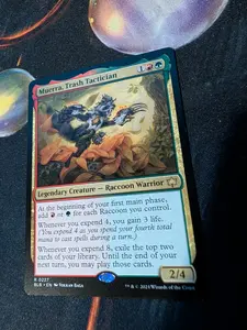 Muerra, Trash Tactician Commander Deck, Sold as is. Beast/Racoon deck