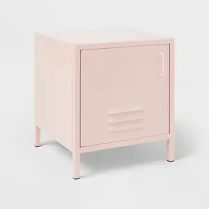 Pink Metal Locker Kids' Nightstand - Pillowfort