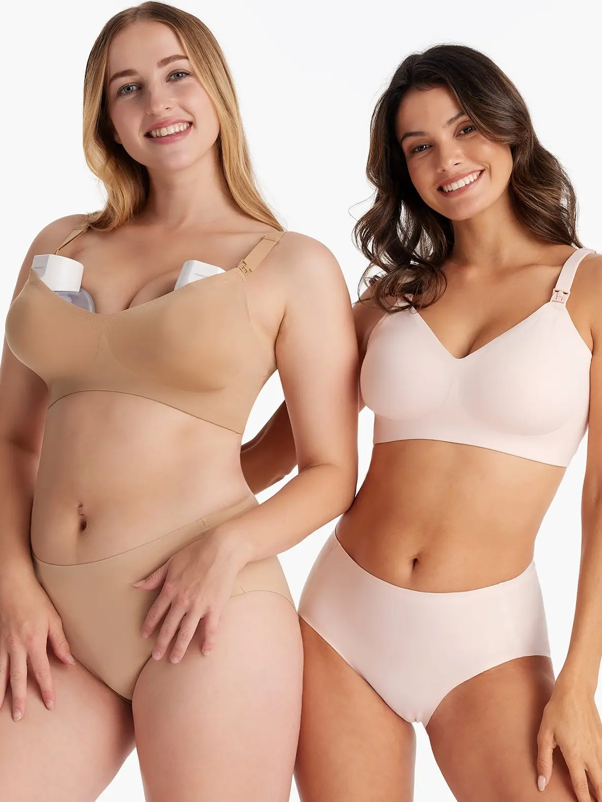 【Summervibes 】Momcozy YN21 Seamless Nursing Bra | Size Up Recommended | Ultra Soft Wirefree | Natural Shape Support | Nursing + Pumping + Sleep Bra, Mom stuff, Maternity clothing, postpartum essentials, pregnancy stuff