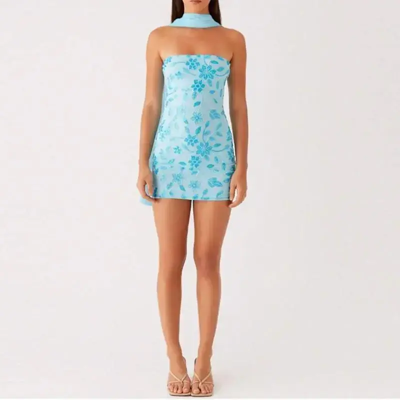 astrid sequin mini dress peppermayo - TikTok Shop