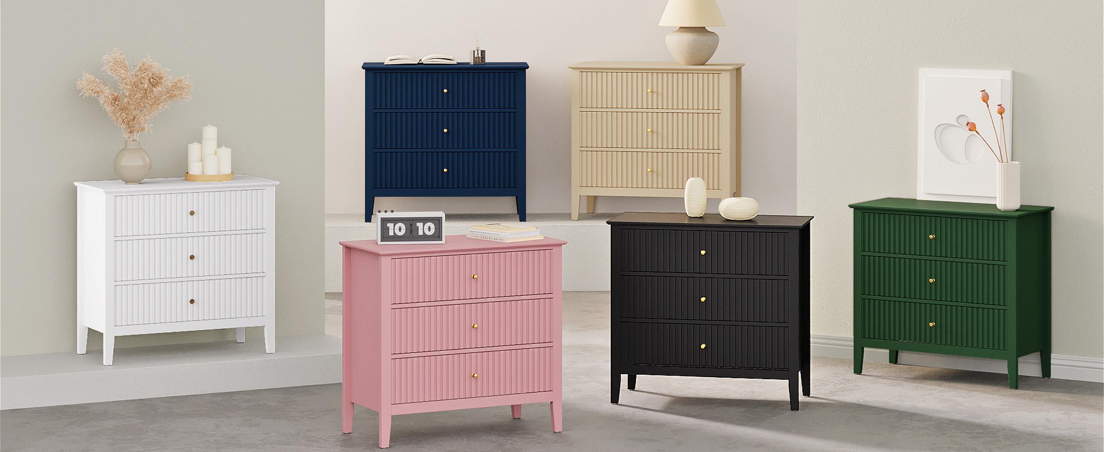 RoyalCraft Mordern 6 Drawer Dresser, Fluted Nightstand with 3 Drawers, Wood Storage Organizer, Wide Chest of Drawers for Closet, Large Storage Cabinet and TV Stand for Living Room,Bed Room,Hallway, Entryway. RoyalCraft Mordern 6 Drawer Dresser, Fluted Nightstand with 3 Drawers, Wood Storage Organizer, Wide Chest of Drawers for Closet, Large Storage Cabinet and TV Stand for Living Room,Bed Room,Hallway, Entryway.