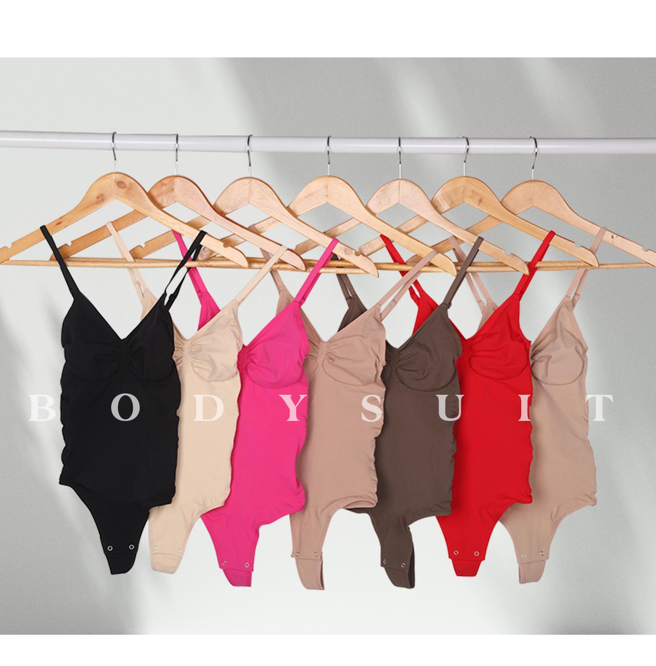 FeelinGirl Seamless Covered Bust Jumpsuit Thong Bodysuit Fit Comfort Womenswear  live stream