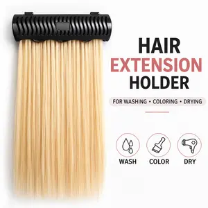 Hair Extension Holder with Suction Cup – Extension Hanger for Washing Coloring Drying | Clip-In Tape-In Hair summerwins