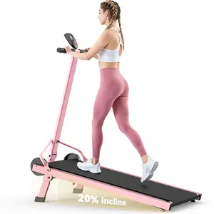 【Spring Glow Up】ANCHEER Manual Green Fitness Treadmill with 20% Incline and 30% More Calorie Burn, Whole Family Low-Impact Exercise Machine with 350LBS Capacity, Handle Bar with LED Disply, Real Road Running Experience for Home and Outdoor Exercise