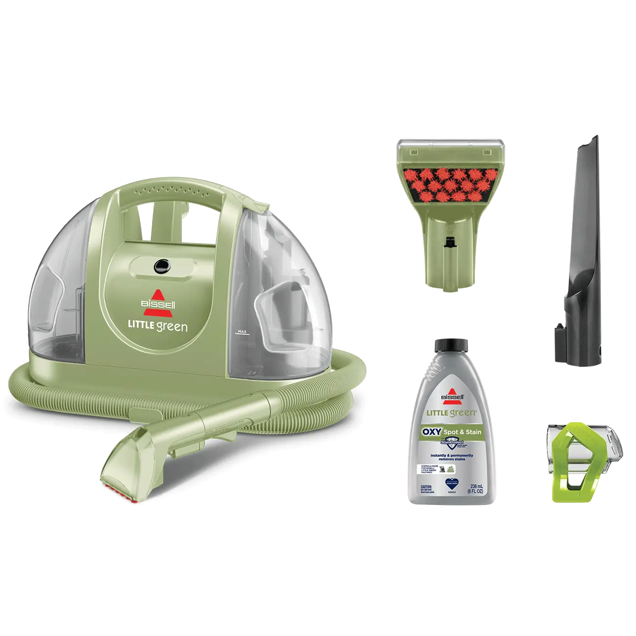 BISSELL® Little Green® Portable Carpet & Upholstery Cleaner for Pet Stains, Car Interiors, Rugs, Sofas & Deep Spot Cleaning at Home